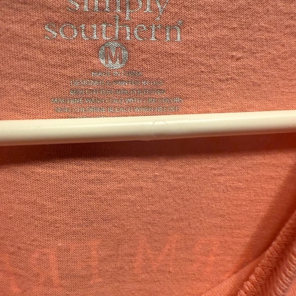 Simply Southern Women’s Pumpkin Graphic Long Sleeve Tee - Orange - Picture 2 of 3